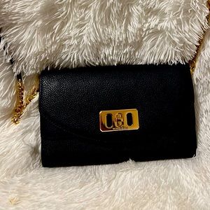 Dark Blue Michael Kors crossbody bag